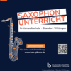 Flyer für Saxophonunterricht in der KMS Wittingen